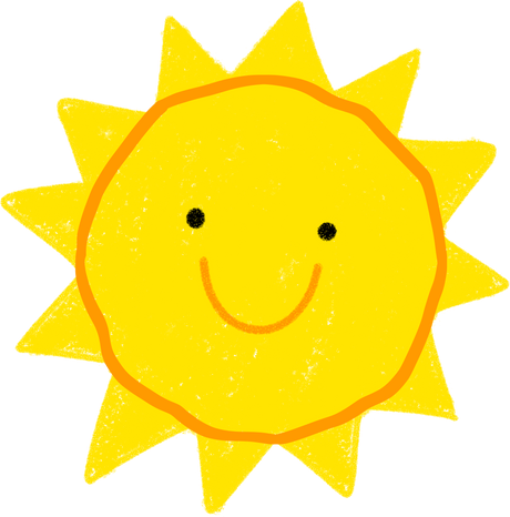 Cute Sun Face